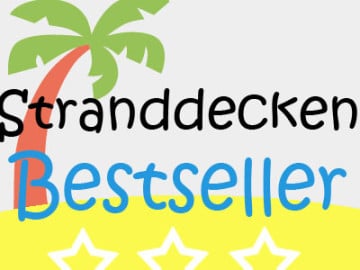 Bestseller Stranddecke & Picknickdecke