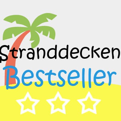 Bestseller Stranddecke & Picknickdecke
