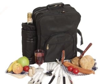 Picknick Rucksack mehrere PErsonen und Kühlbox