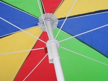 Strandschirm Sonnenschirm mit Külse